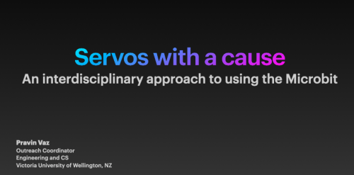 Read more about the article Servos with a cause, a webinar…