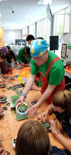 Penman doing robotics